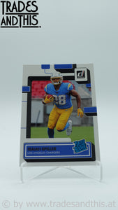 2022 Panini Donruss Isaiah Spiller #316 RC