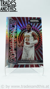 2023-24 Panini Prizm Dominance Silver Prizm Donovan Mitchell #5
