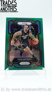 2023-24 Panini Prizm Green Prizm Cole Anthony #16