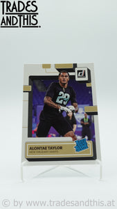 2022 Panini Donruss Alontae Taylor #373