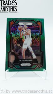 2023-24 Panini Prizm Green Prizm Devin Booker #58