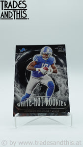 2022 Panini Donruss White Hot Rookies Jameson Williams #WHR-4