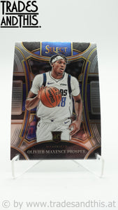 2023-24 Panini Select Basketball Retail Mezzanine Level Olivier-Maxence Prosper #330 RC