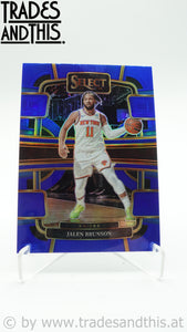 2023-24 Panini Select Basketball Blue Prizm Jalen Brunson #7