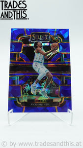 2023-24 Panini Select Basketball Blue Cracked Ice Prizm Nick Smith Jr. #89 RC