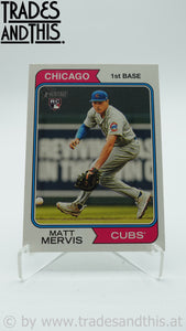 2023 Topps Heritage High Number Matt Mervis #514 RC
