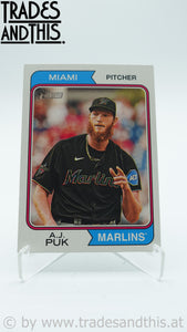 2023 Topps Heritage High Number A.J. Puk #516