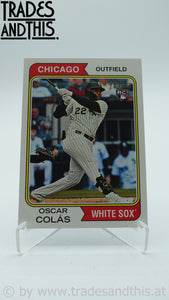 2023 Topps Heritage High Number Oscar Colas #518 RC