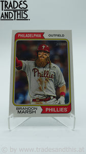 2023 Topps Heritage High Number Brandon Marsh #519