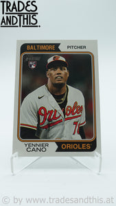 2023 Topps Heritage High Number Yennier Cano #527 RC