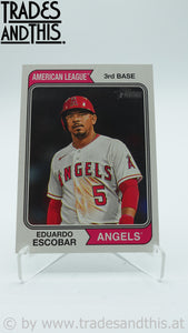 2023 Topps Heritage High Number Eduardo Escobar #529