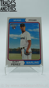 2023 Topps Heritage High Number Eury Perez #545 RC