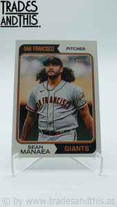 2023 Topps Heritage High Number Sean Manaea #551