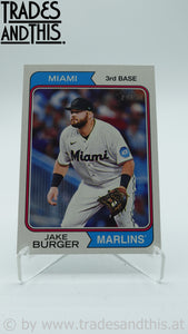 2023 Topps Heritage High Number Jake Burger #560