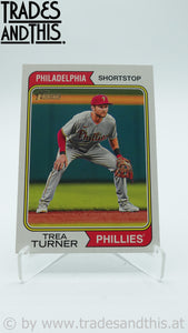2023 Topps Heritage High Number Trea Turner #575