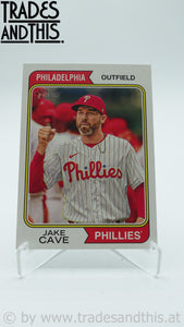 2023 Topps Heritage High Number Jake Cave #588