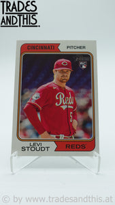 2023 Topps Heritage High Number Levi Stoudt #591 RC