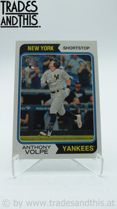 2023 Topps Heritage High Number Anthony Volpe #599 RC