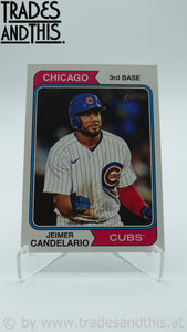 2023 Topps Heritage High Number Jeimer Candelario #611