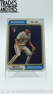2023 Topps Heritage High Number Brice Turang #614 RC