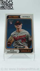 2023 Topps Heritage High Number Kyle Stowers #616 RC