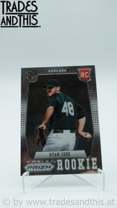 2012 Panini Prizm Ryan Cook #190 RC