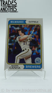 2023 Topps Heritage High Number Mark Canha #698