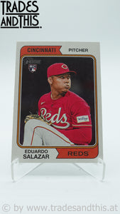 2023 Topps Heritage High Number Eduardo Salazar #707 RC