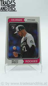 2023 Topps Heritage High Number Riley Pint #714 RC