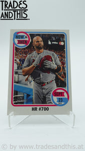 2023 Topps Heritage High Number Now and Then Albert Pujols #NT-3