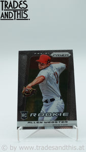 2013 Panini Prizm Allen Webster #300 RC