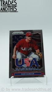 2013 Panini Prizm USA Baseball Alex Gordon #USA7