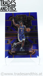 2023-24 Panini Select Basketball Retail Concourse Tyrese Maxey #44