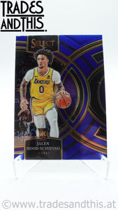 2023-24 Panini Select Basketball Retail Premier Level Jalen Hood-Schifino #123 RC