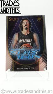 2023-24 Panini Select Neon Icon Jaime Jaquez Jr. #3 RC