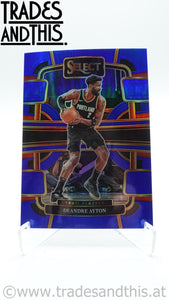 2023-24 Panini Select Basketball Blue Prizm DeAndre Ayton #11