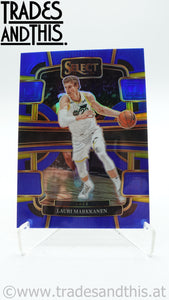 2023-24 Panini Select Basketball Blue Prizm Lauri Markkanen #19