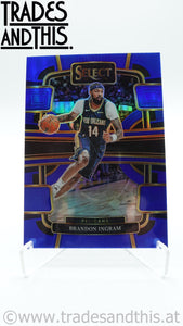 2023-24 Panini Select Basketball Blue Prizm Brandon Ingram #28