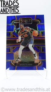 2023-24 Panini Select Basketball Blue Prizm Julius Randle #46