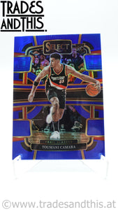 2023-24 Panini Select Basketball Blue Prizm Toumani Camara #81 RC