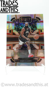 2023-24 Panini Select Basketball Silver Prizm James Harden #64