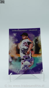 2017 Panini Diamond Kings German Marquez #163 RC