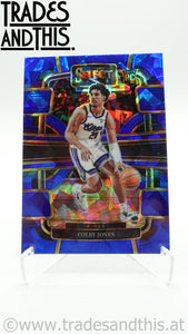 2023-24 Panini Select Basketball Blue Cracked Ice Prizm Colby Jones #83 RC