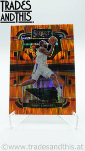 2023-24 Panini Select Basketball Orange Flash Prizm Kawhi Leonard #24