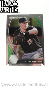 2021 Panini Prizm Draft Picks Tyler Mattison #PDP104