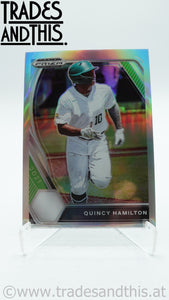 2021 Panini Prizm Draft Picks Silver Prizm Quincy Hamilton #PDP148