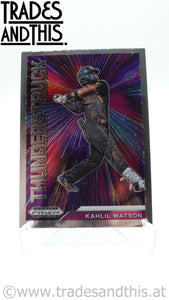 2021 Panini Prizm Draft Picks Thunderstruck Kahlil Watson #T-KW