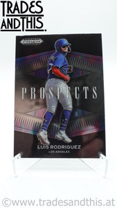 2021 Panini Prizm Draft Picks Prospects Luis Rodriguez #P-LR