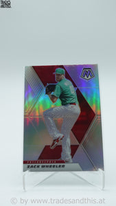 2021 Panini Mosaic Silver Prizm Zack Wheeler #50