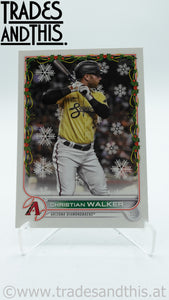 2022 Topps Holiday Christian Walker #HW3